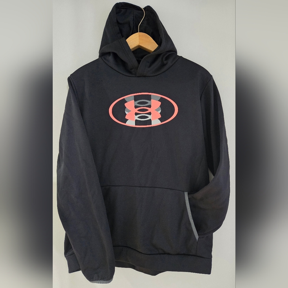 Black Under Armour Hoodie, Youth XL